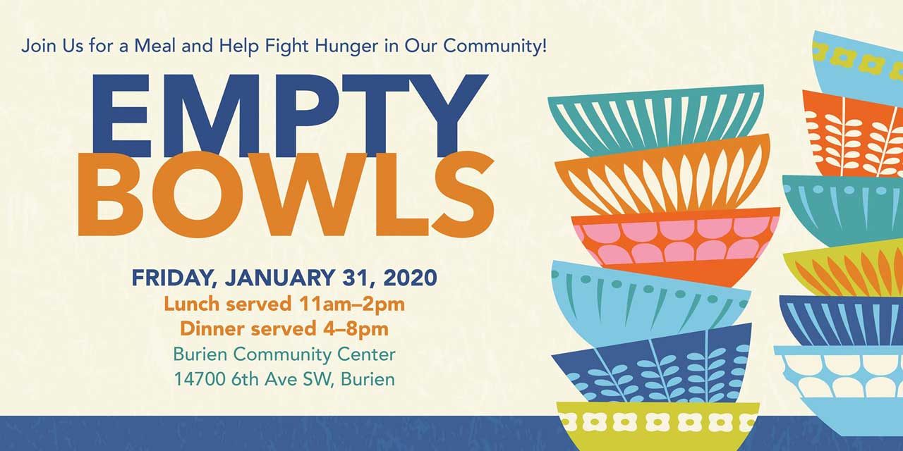 REMINDER: Empty Bowls Food Bank fundraiser is FRIDAY; will Patton Oswalt attend?