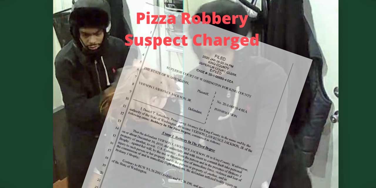 FOLLOWUP: Suspect charged after only getting $40 from pizza shop robbery