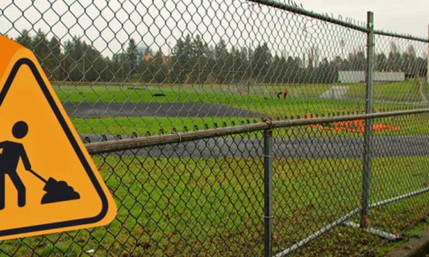 Work begins on new synthetic turf field at Evergreen High School