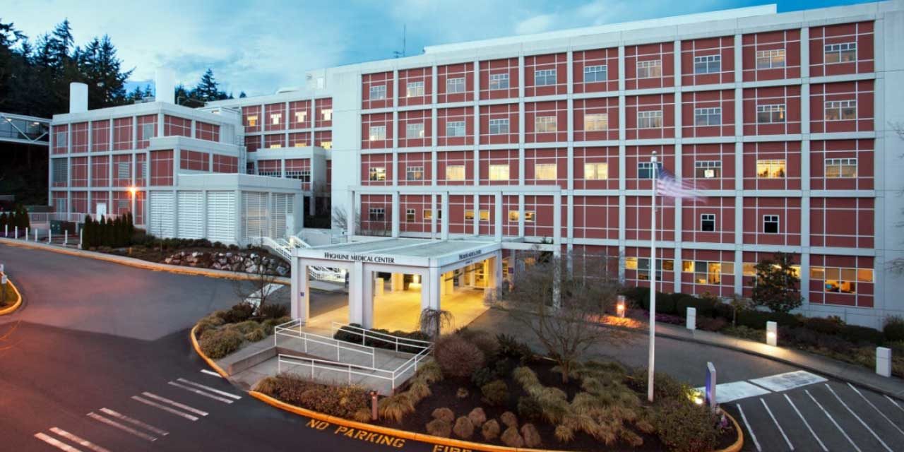 Man being treated for coronavirus at Burien’s Highline Medical Center