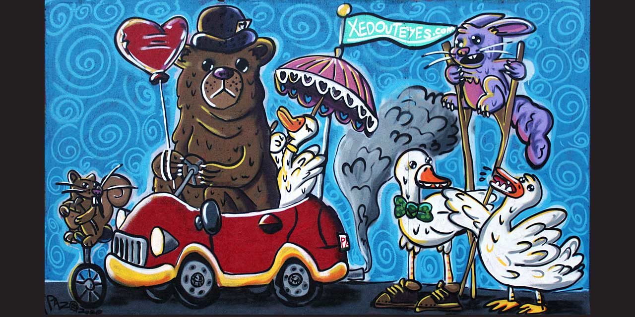 Meet the Artist behind White Center’s amazing new pandemic-themed murals