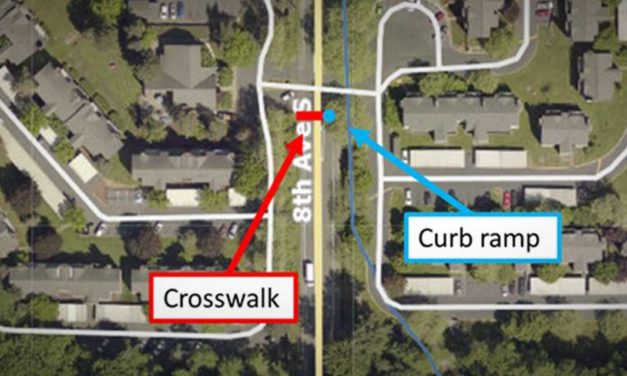New crosswalk being installed this week near Beverly Park Elementary School
