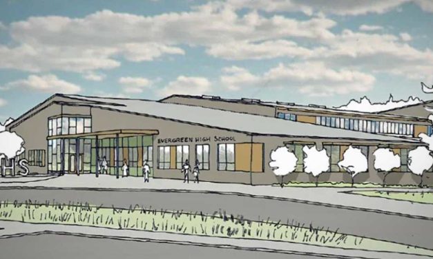 Evergreen High School Design Team shares exterior & interior sketches of new school