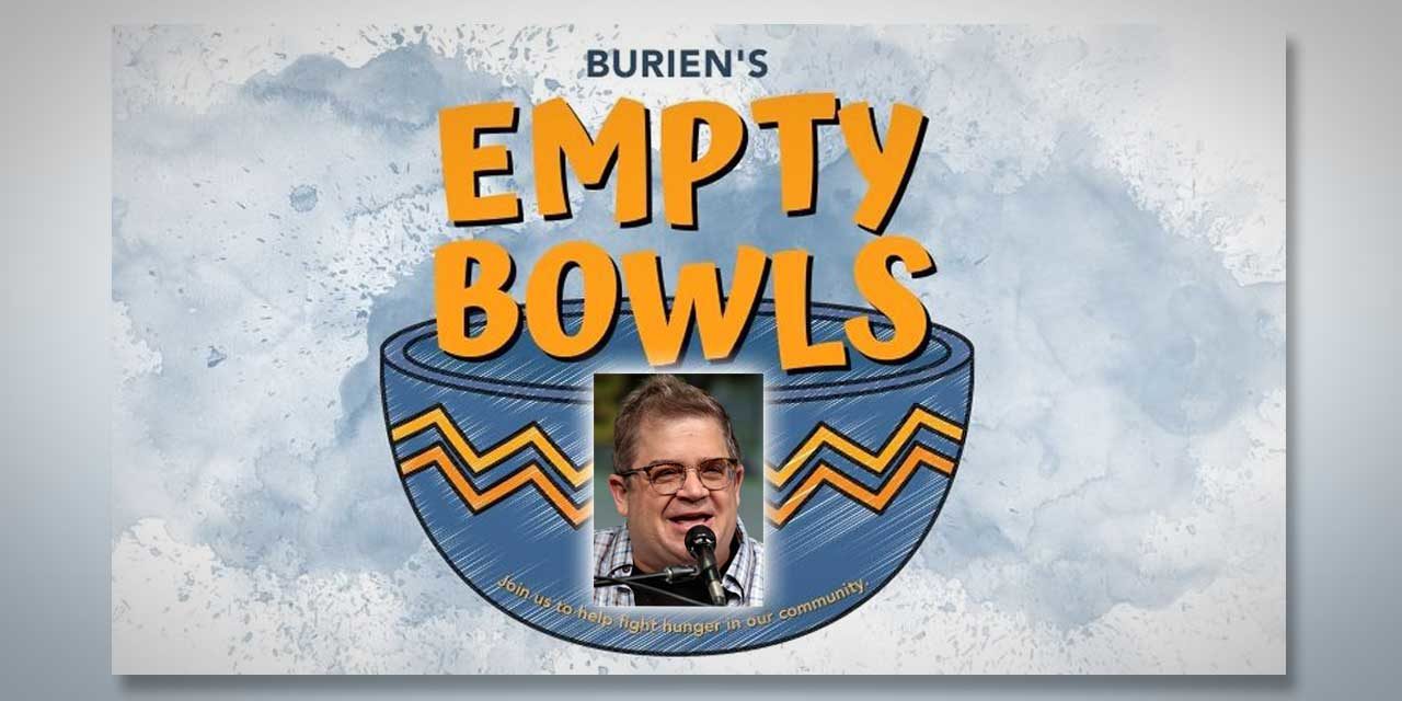 REMINDER: Empty Bowls fundraiser coming up this weekend; will Patton Oswalt show up?