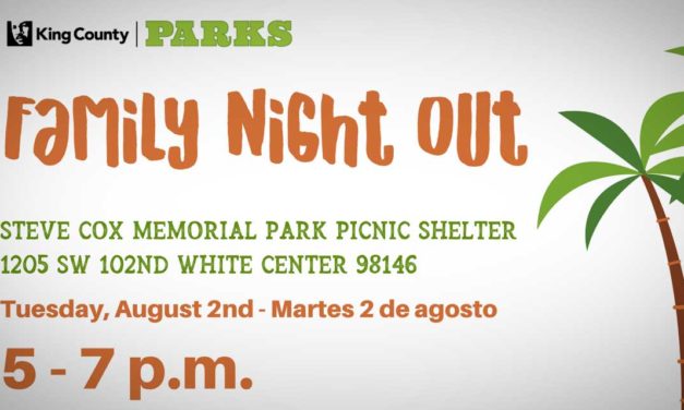 ‘Family Night Out’ will be at Steve Cox Memorial Park on Tuesday, Aug. 2