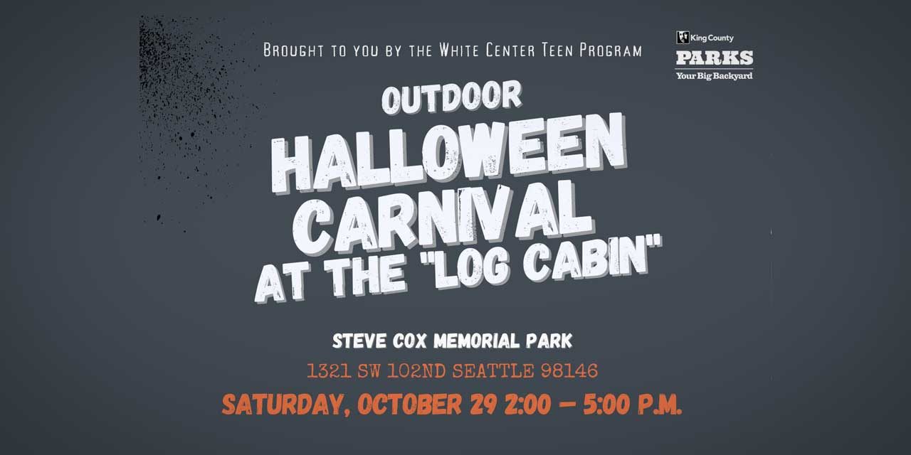 Halloween Carnival will be Saturday, Oct. 29 at Steve Cox Memorial Park