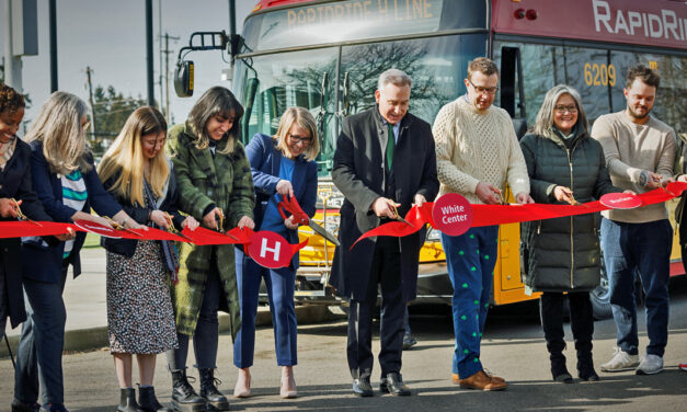 Ribbon cutting in White Center launches RapidRide H Line Friday