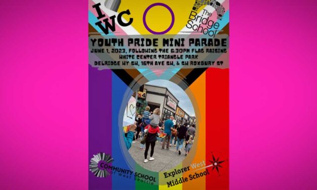 Youth Pride Mini Parade will be after Pride Flag raising this Thursday, June 1