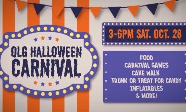 Our Lady of Guadalupe’s annual Halloween Carnival will be Saturday, Oct. 28