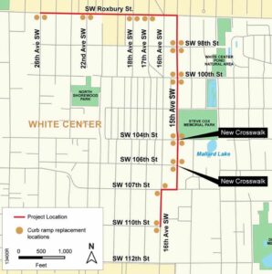 The Ramps Map 27 new accessible curb ramps are coming to White Center | The White ...