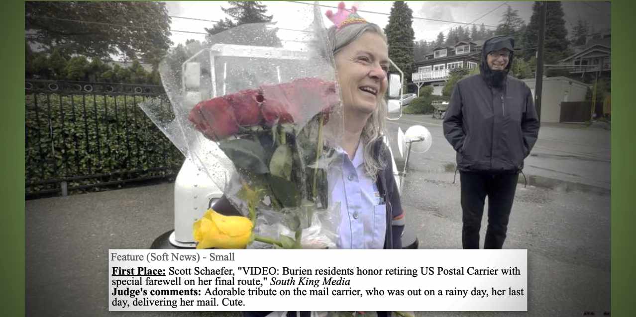 South King Media wins First Place in Society of Professional Journalists Awards for heartfelt video story