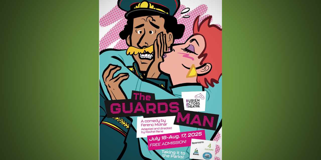 Enjoy dinner and a show outdoors in South King County parks with Burien Actors Theatre’s comedy ‘The Guardsman’ this summer