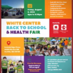 White Center Back to School and Health Fair set for Friday, Aug. 8