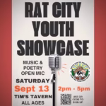 ‘Rat City Youth Showcase’ debuts at Tim’s Tavern this Saturday, Sept. 13
