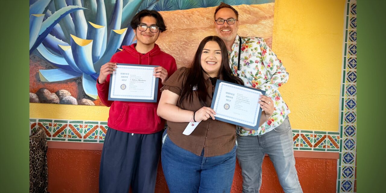Rotary Club of Burien/White Center honors April Students of the Month from local high schools