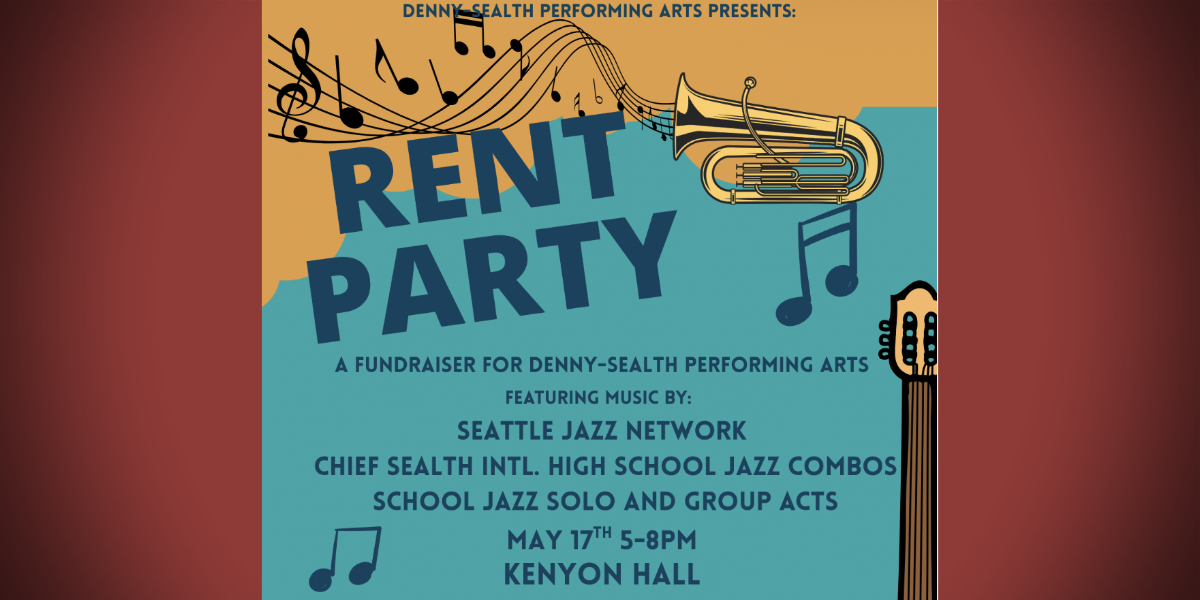 Denny-Sealth jazz students to headline first Rent Party fundraiser at Kenyon Hall this Sunday, May 17