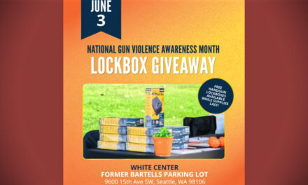 White Center event to distribute free handgun lockboxes Wednesday, June 3