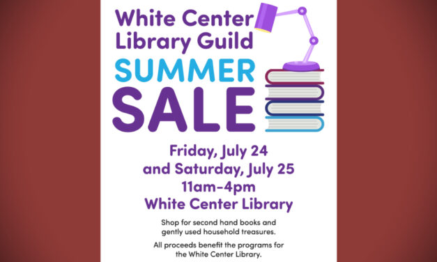 White Center Library Guild Summer Sale set for July 24 and 25
