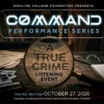 Highline College Foundation bringing true crime panel/podcast to Des Moines Theater Tuesday night, Oct. 27